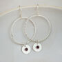 Sterling Silver Boho Earrings, thumbnail 2 of 5