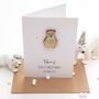First Christmas Personalised Bear Stocking, thumbnail 3 of 7