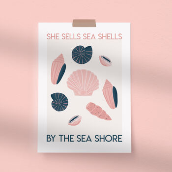 Sea Shells Art Print, 2 of 4