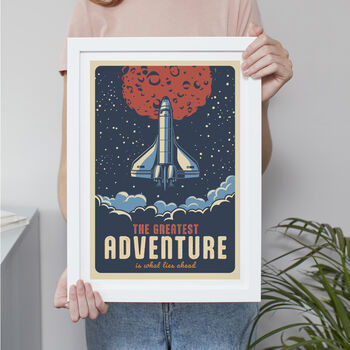 Set Of Three Space Themed Motivational Unframed Posters, 3 of 9