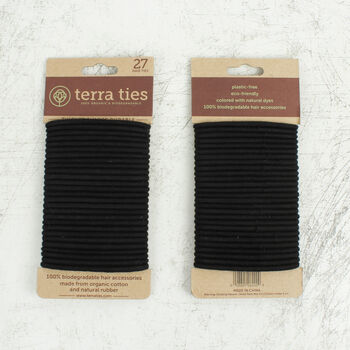Plastic Free Biodegradable Hair Bands Pack Of 27, 4 of 5
