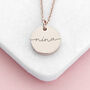 Personalised Rose Gold Plated Necklace, thumbnail 1 of 12