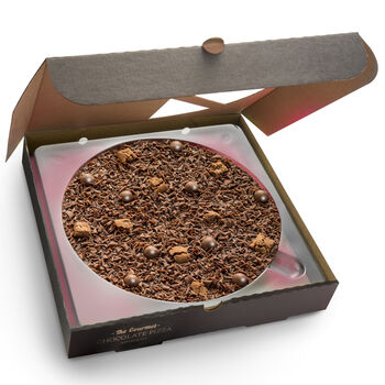 Delightfully Dark Chocolate Pizza, 2 of 3