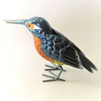 Hand Painted Metal Kingfisher, 3 of 7
