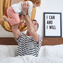 'I Can' Motivational Quote Print, thumbnail 1 of 5