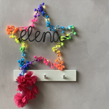 Personalised Star Light Handmade Gift For Children, 4 of 8