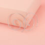 Spiral Hoop Earrings In Rose Gold Fill, thumbnail 4 of 5