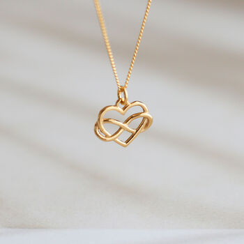 Gift For Mum – Heart Infinity Necklace For Christmas Or Birthday, 9 of 12