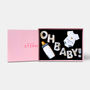 Personalised Oh Baby! Letterbox Message Cookies Grey, thumbnail 3 of 8