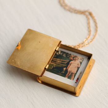 Personalised Photo Album Locket With Pictures, 10 of 12