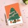 Merry Christmas Card | Christmas Tree Card, thumbnail 2 of 3