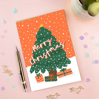 Merry Christmas Card | Christmas Tree Card, 2 of 3