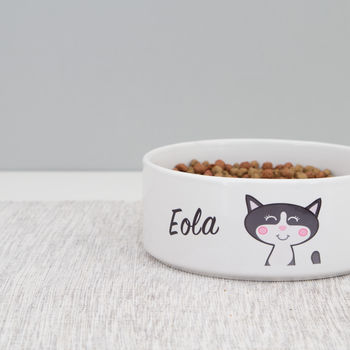 Cat Bowl Personalised, 7 of 10