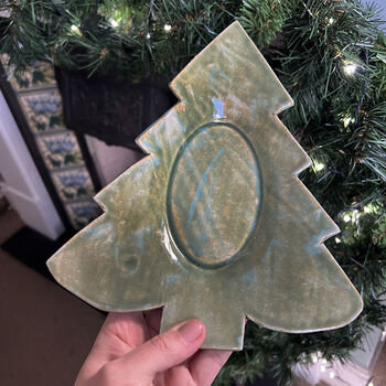 Christmas Tree Ceramic Plate, 6 of 8
