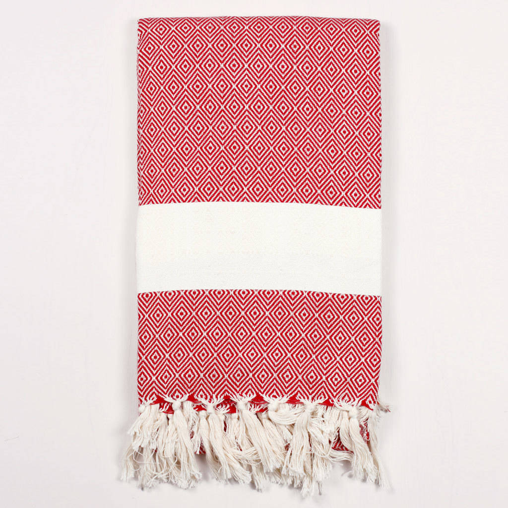 Nordic Handwoven Hammam Towel By Bohemia