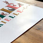 Personalised Woodland Animal Personalised Name Print, thumbnail 3 of 6