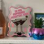 Espresso Martini Cocktail Mirror, thumbnail 5 of 5