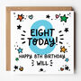6th, 7th, 8th, 9th Birthday Card For Boys, thumbnail 1 of 7