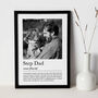 Personalised Definition Print, Custom Photo Gift, thumbnail 3 of 7