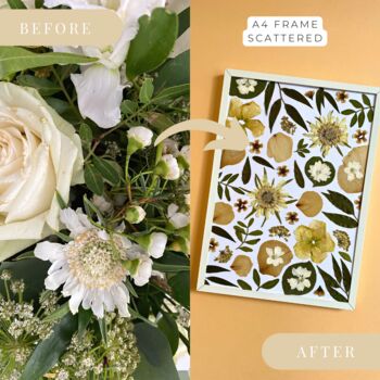 Preservation Of Your Wedding Flowers Into A Frame, 9 of 12