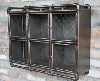 Industrial Metal Wall Storage Cabinet, 3 of 3