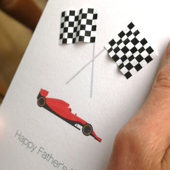 Happy Father's Day Formula One Card, 4 of 6