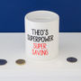 Design Your Own Superboy Personalised Money Box, thumbnail 3 of 6