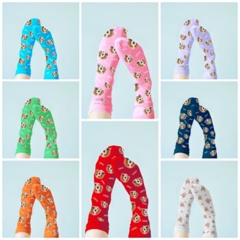 Personalised Pet Photo Socks, 2 of 12