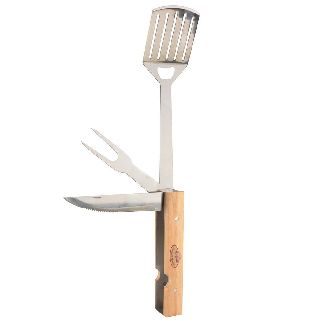 engraved foldable bbq tool by idyll home