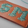 Stitch Your Own Design Luggage Tag, thumbnail 6 of 12