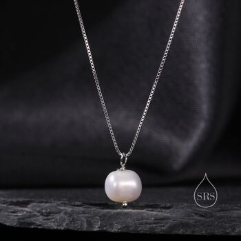 Irregular Shaped Natural Pearl Necklace, 4 of 9