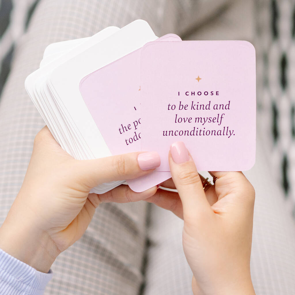 Everyday Affirmation Cards By Betterday Studio Notonthehighstreet