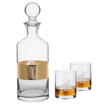 Personalised Decanter And Pheasant Tumblers Gift Set, 2 of 6