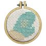 I'll Keep You Snug Christmas Mini Matchbox Cross Stitch Kit, thumbnail 3 of 5