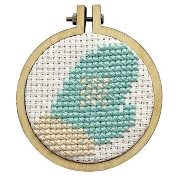 I'll Keep You Snug Christmas Mini Matchbox Cross Stitch Kit, 3 of 5