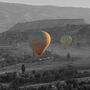 Set Of Three Hot Air Balloon Landscape Prints, thumbnail 6 of 7