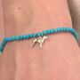 Bedlington Terrier Crystal Bracelet Personalised, thumbnail 1 of 5