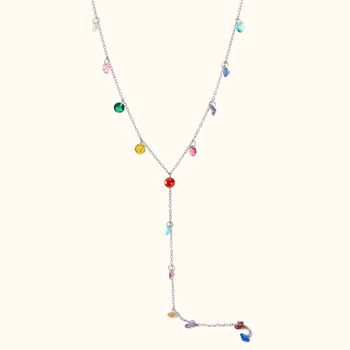 Waterproof Y Shaped Gold Plated Stainless Necklace, 2 of 3
