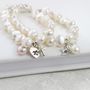 Pearl And Birthstone Christening Bracelet, thumbnail 12 of 12