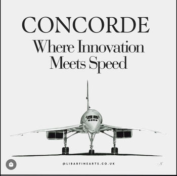 Concorde Aircraft Limited Edition Signed Framed Print, 5 of 7