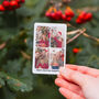 Christmas Photo Collage Metal Wallet Keepsake, thumbnail 1 of 3