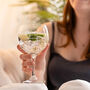 Personalised Christmas Gin Glass For Women, thumbnail 6 of 6