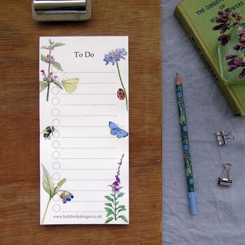 Wild Flower 'To Do' List Notepad, 2 of 8
