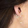Gold Plated Star Ear Cuffs, thumbnail 4 of 8
