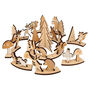 Forest Animals Wooden Advent Calendar, thumbnail 2 of 3