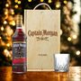 Personalised Captain Morgans Dark Rum Gift Set With Glass, thumbnail 1 of 4