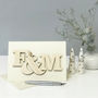 Personalised Entwined Letters Wedding/Engagement Card, thumbnail 2 of 12