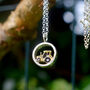 Gold And Silver Tractor Necklace, thumbnail 1 of 2