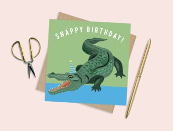 Snappy Birthday Card, 2 of 2