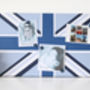 Blue Union Flag Noticeboard, thumbnail 1 of 3